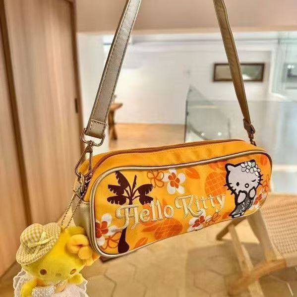 Hello Kitty Y2K Hawaiian Style Shoulder Bag