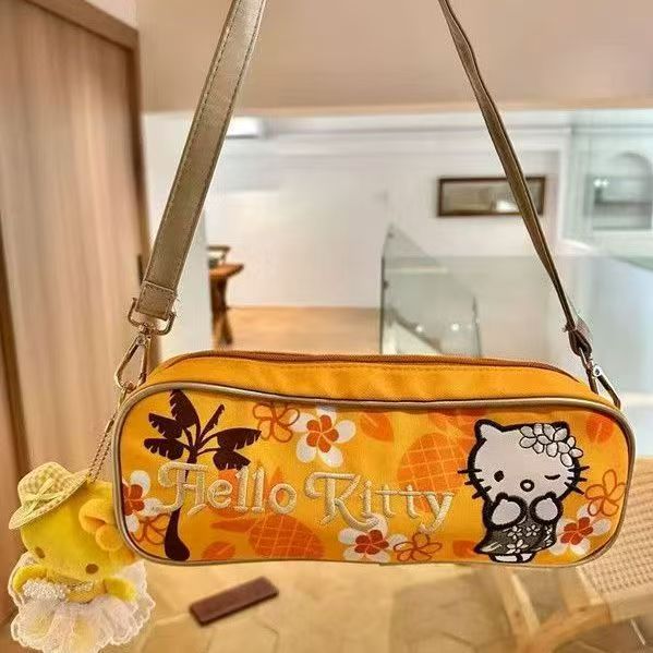 Hello Kitty Y2K Hawaiian Style Shoulder Bag