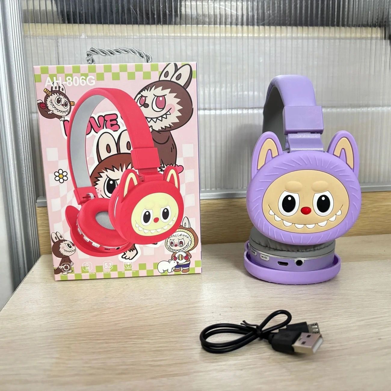 Limited Edition Cartoon Silicone Wireless Bluetooth Headphones
