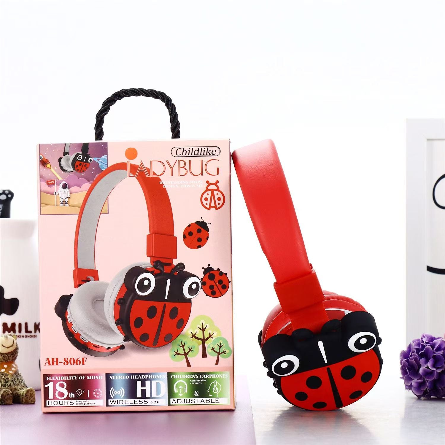Limited Edition Cartoon Silicone Wireless Bluetooth Headphones