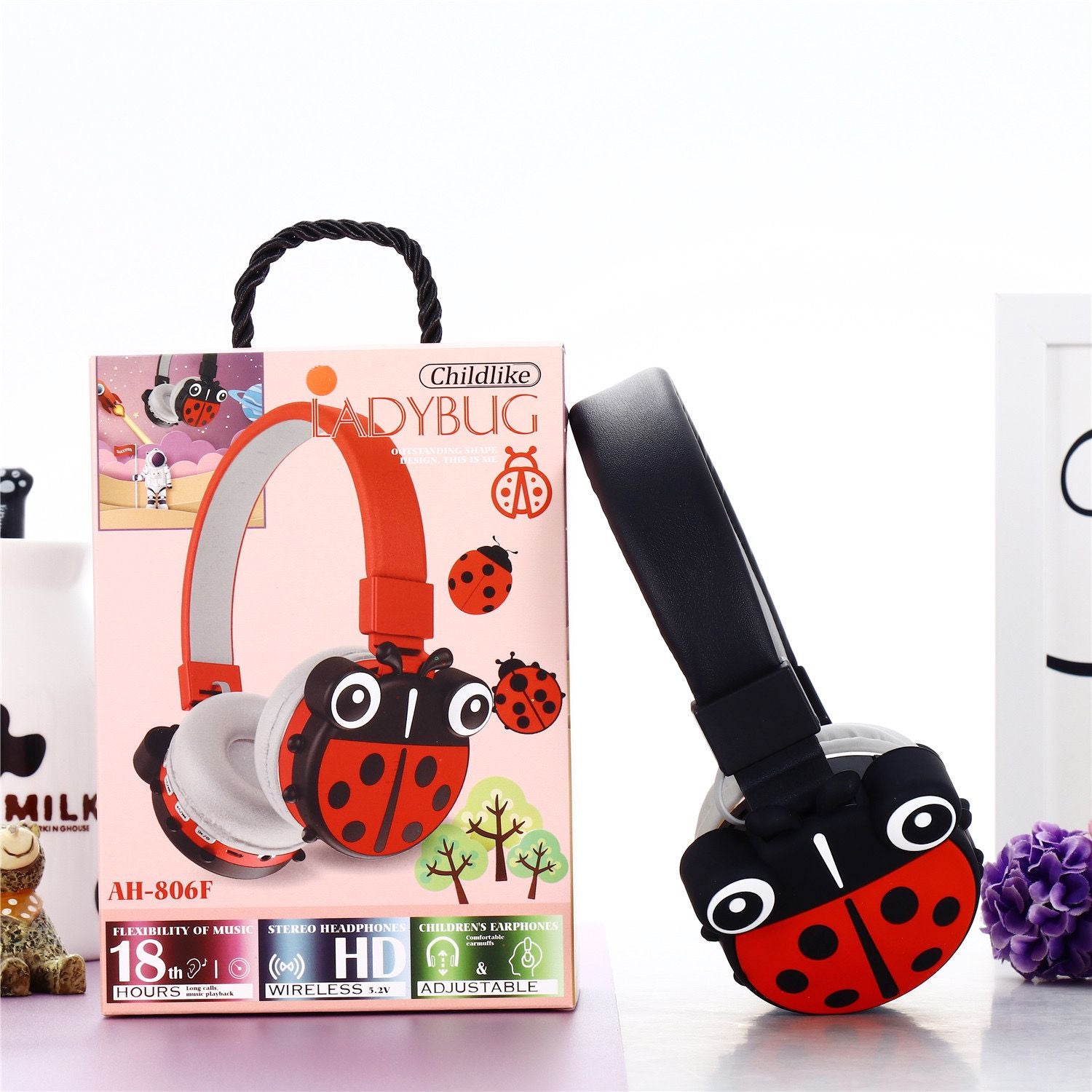 Limited Edition Cartoon Silicone Wireless Bluetooth Headphones