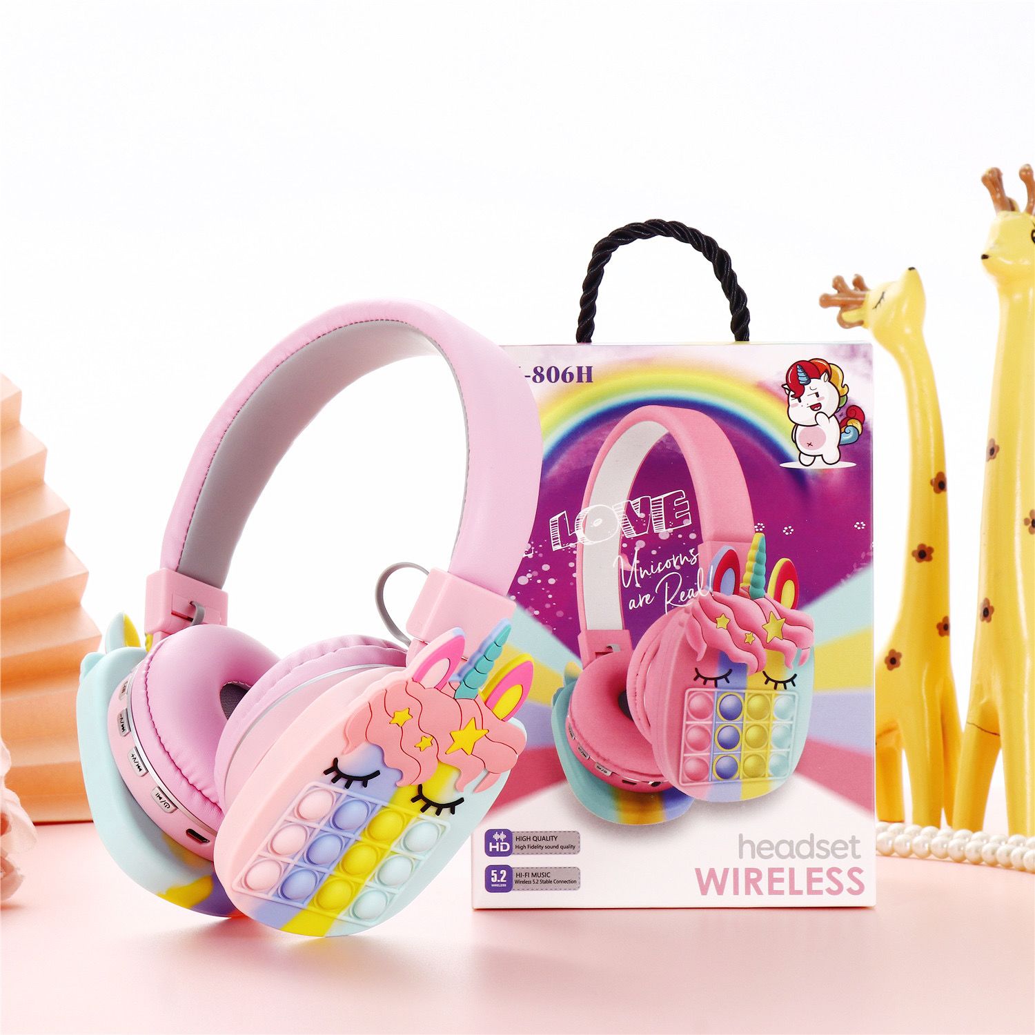 Limited Edition Cartoon Silicone Wireless Bluetooth Headphones