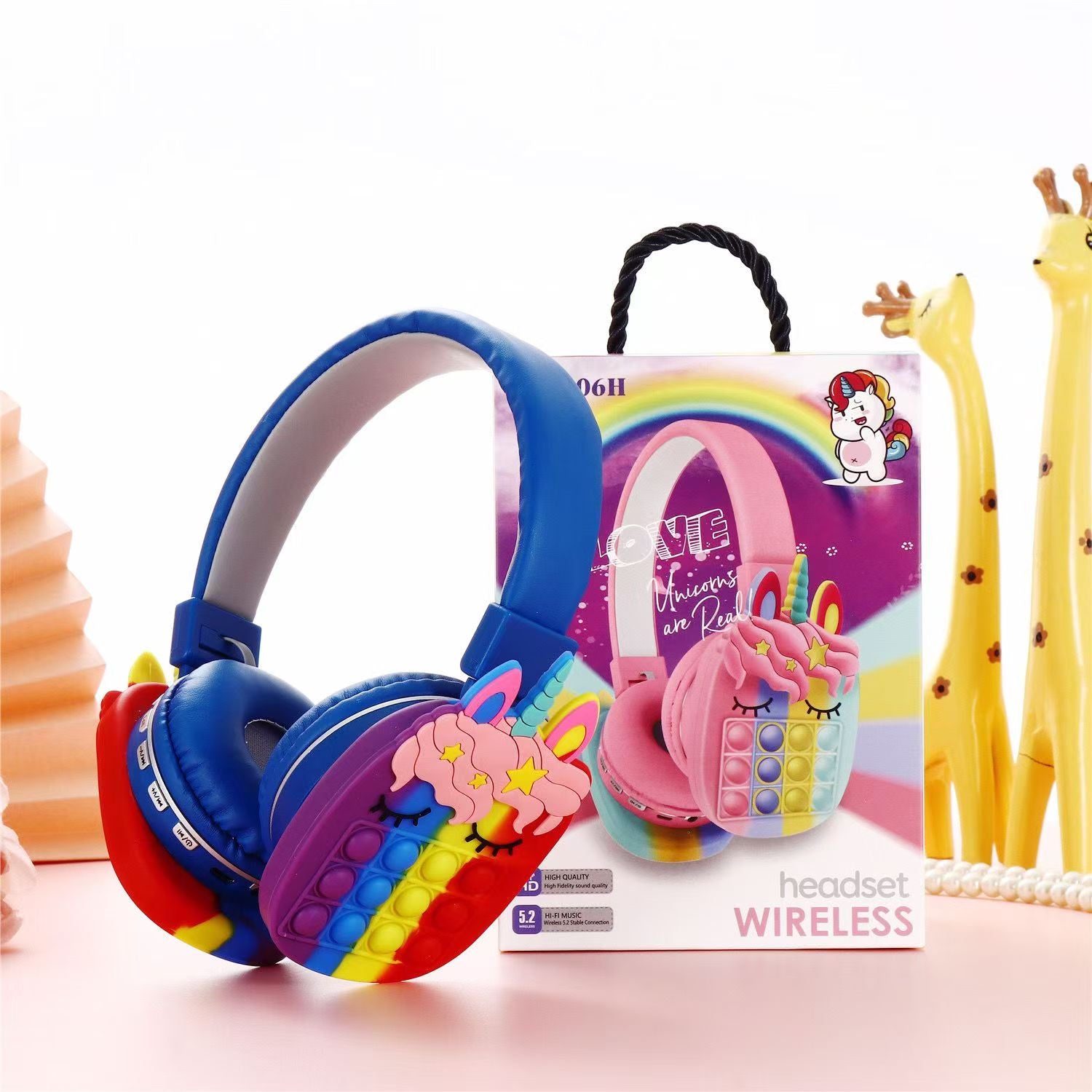Limited Edition Cartoon Silicone Wireless Bluetooth Headphones