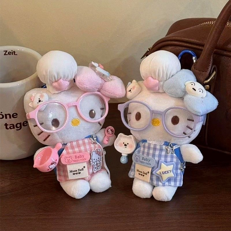 Official Licensed Hello Kitty Plush Bag Charm Keychain
